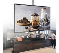 Monitor LCD commerciale con lo schermo diviso astuto e progettazione Frameless per la pubblicità e le esposizioni del chiosco di Digital