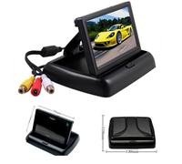 Monitor LCD pieghevole 4 3 pollici per display retrovisore auto con schermo a co