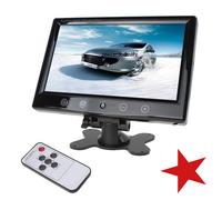 MONITOR LCD TFT 10" Con 2 INGRESSI VIDEO AUTO CAMPER POGGIATESTA Video SECURITY