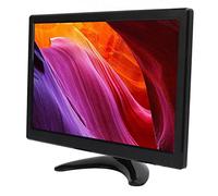 Monitor LCD TFT da 12 Pollici, Piccolo Display Video HD 1280x800 con AV HD BNC, Ingresso USB VGA, Monitor CCTV con Altoparlante, Cavo BNC per Videocamera PC CCTV Home (Spina