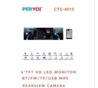 MONITOR LED 4" TFT HD PER AUTO BT/FM /TF/USB/MP5 CTC-4015 BLUETOOTH TABLET