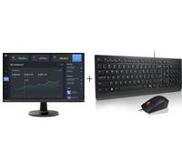 MONITOR LENOVO C24-40 23,8"+Lenovo Combo Tastiera + Mouse Cablato Essential usb