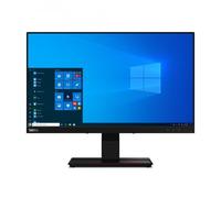 Lenovo ThinkVision T24t-20 LED display 60,5 cm (23.8") 1920 x 1080 Pixel Full HD Touch screen Capacitivo Nero