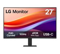 Monitor LG 27U421A-B 27" Full HD 100Hz VA Curvo HDR10 USB-C Flicker Free Nero