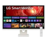 LG 27U731SA-W - Monitor MyView da 68,6 cm (27"), pannello IPS (3840 x 2160), 60 Hz, 5 ms (GtG), WebOS 24, DCI-P3 90%, regolazione dell'inclinazione (asse orizzontale), colore: Bianco