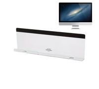 Monitor Memo Board - Acrilico, Monitor Side Note Holder Reminders | Sleek Message Panel Organizer, Desktop Screen-Side Attachment For Laptops, Office, Business, Home
