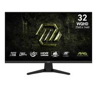 MSI MAG 325QF E18V Display Gaming 32" WQHD - Lastra Rapid VA 2560 x 1440, 180 Hz / 0,5 ms, HDR Ready, Eye Care, HDMI 2.0b, DisplayPort 1.4a, Design senza telaio, inclinabile, compatibile con VESA