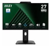 MSI PRO MP272PMG 27″ 1080p 120Hz IPS Altoparlanti Fotocamera USB HDMI DP FreeSync VESA Nero