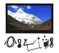 Monitor multimediale HD con display IPS e ingresso video USB-C, supporta la configurazione plug and play, doppi altoparlanti e diverse opzioni di