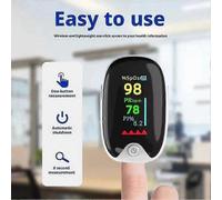 Monitor non invasivo per la glicemia e la saturazione di ossigeno nel sangue, modello 2026, con display LED intelligente per adulti e a