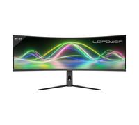 Monitor PC 2-POWER LC-M49QCK 49" Dual QHD 120Hz VA Curvo HDR10 Multitasking Regolabile in altezza