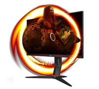 Monitor PC a schermo piatto AOC 24G2SU/BK 60,5 cm (23,8 ) 1920 x 1080 pixel Full HD Nero, Rosso - Nouvo