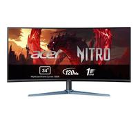 Monitor PC Acer Nitro ED0 ED340CUJ0BMIIPX 34" WQHD 120Hz VA Curvo 1ms Altoparlanti
