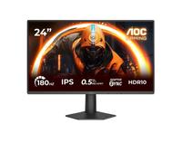 AOC 24G50F Monitor 24 Pulgadas 180Hz, Panel IPS, 4ms GtG, HDR10, Adaptive Sync, G-Sync Comptible (1920x1080 HDMI 1x 2.0 DP 1x 1.4) Negro
