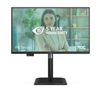 MONITOR AOC LCD IPS 120Hz 23.8 WIDE FRAMELESS 24P4U 4ms MM FHD 1500:1 BLACK REG.ALT. VGA HDMI DP 3xUSB USB-C Vesa Ga Fino:30/09