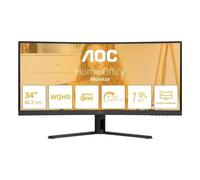 Monitor PC AOC CU34B3E 34" UltraWide Quad HD 120Hz VA Curvo HDR10