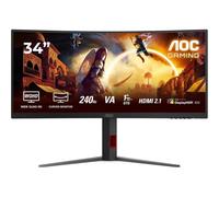 Monitor PC AOC CU34G4Z 34" WQHD 240Hz Fast VA Curvo HDR400 1ms Adaptive Sync