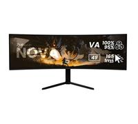 Monitor PC Arozzi Nova 49" Dual QHD 165Hz VA Curvo HDR Altoparlanti 1ms