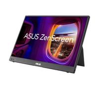 ASUS ZenScreen MB16NCG, Monitor Portatile da 16", WQXGA IPS (2560 x 1600), 5ms (GTG), 155Hz (OC), 100% sRGB, Auto Rotazione, Treppiede, USB-C, Mini-HDMI, Flicker Free, Low Blue Light, FSC, Nero