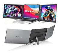 Monitor PC Blackview DCM6 14" FullHD 60Hz IPS Doppio USB-C Ultra Sottile Alluminio TÜV