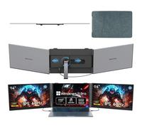 Monitor PC Blackview DCM6 Pro 14" FullHD IPS Ultra Sottile USB-C 60Hz Altoparlante Certificato TÜV Supporto estensibile