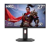 Monitor PC HKC G27H2P 27 QHD 200 Hz 1 ms HDR S-IPS Compatibile G-Sync Nero e rosso - Nouvo