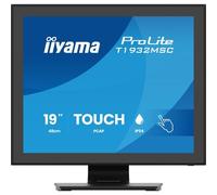 iiyama ProLite T1932MSC - touch screen monitors (1280 x 1024 pixels, Tabletop, AC, 100-240 V, 50/60 Hz, 800:1)