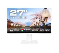 Monitor PC JAPANNEXT Jn-i27qr-c65w-hsp-w 27" WQHD 75Hz IPS Bianco 8ms USB-C