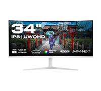 Monitor PC JAPANNEXT JN-IPS34Q-HC6-W 34" UWQHD 60Hz IPS Curvo USB-C KVM 5ms