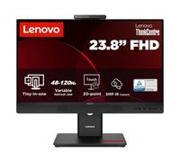 Monitor PC Lenovo ThinkCentre TIO24 Gen6 23,8" FullHD 120Hz IPS Pivot altezza regolabile Webcam integrata