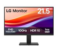 LG Monitor 22U401A-B, 22 pollici, Full HD 1080p, 100Hz, 5ms GtG, pannello VA, HDR10 Smart Energy Saving, antiriflesso, HDMI, D-Sub, nero opaco