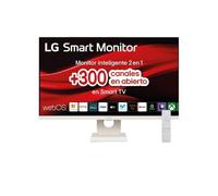 Monitor PC LG 27U511SA-W 27" FullHD 100Hz OLED IPS HDR10 Altoparlanti Smart webOS23 Bianco