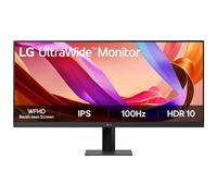 LG Monitor UltraWide 29U511A - UWFHD 1080p IPS 29", 100Hz, 5ms GtG, HDR10, display da ufficio e desktop, modalità lettore e sfarfallio, risparmio energetico intelligente, DisplayPort, HDMI, nero