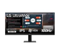 LG 29U511A Monitor UltraWide 21:9 29" IPS, WFHD (2560x1080), HDR10, 100Hz, sRGB 99%, HDMI, DisplayPort, Uscita Cuffie, Schermo Antiriflesso, Reader Mode, Flicker Safe, Nero