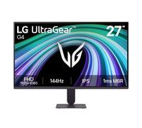LG Monitor Gaming Ultragear™ 27G411B-B.AEU | Serie G4 (2026) | 27 pollici | IPS 16:9 | 144Hz | 1ms (MBR) | FHD 1920x1080 | sRGB 99% | HDR10 | AMD FreeSync™ e NC VIDIA G-Sync® ™