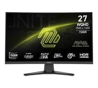 Monitor PC MSI MAG 275CQF E18 27" WQHD 180Hz Rapid VA Curvo FreeSync HDR 0,5ms