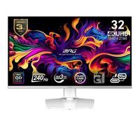 MSI MPG 321URXW QD-OLED 4K UHD Gaming Monitor da 31,5" - Pannello Quantum Dot OLED 3840 x 2160, 240Hz / 0,03ms, 99% DCI-P3, ΔE≤2, DisplayHDR True Black 400, KVM, RGB - DP 1.4a, HDMI 2.1, USB Type-C