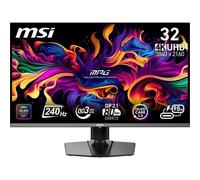 MSI MPG 322URX QD-OLED 31,5" 4K UHD Gaming Monitor - Pannello Quantum Dot OLED 3840 x 2160, 240Hz / 0,03ms, 99% DCI-P3, ΔE≤2, DisplayHDR True Black 400, KVM, RGB - DP 2.1a, HDMI 2.1, USB Type-C