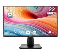 MSI PRO MP225 E12VL - Monitor per computer FHD da 22 pollici, 1920 x 1080 VA, 144 Hz, 1 ms, sincronizzazione adattativa, cura degli occhi, HDMI 1.4b, inclinazione regolabile, montaggio VESA, nero