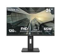 Monitor PC Nilox NXM24REG12065 24" Full HD 120Hz IPS USB-C Regolabile in altezza 4ms