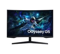 Monitor PC - SAMSUNG - G55C - 32" QHD - Pannello VA - 165Hz - 1ms - 1 HDMI 1 DP - Jack per cuffie - Nero