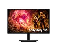 Samsung Monitor Gaming Odyssey G5 (S27FG506EU), Flat, 27", 2560x1440 (QHD), Fast IPS, 180 Hz, 1ms, Compatibilità G-Sync, HDMI, Display Port, Ingresso Audio, HAS, Pivot