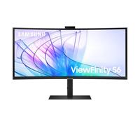 Monitor PC Samsung S65VC 34" UltraWide Quad HD 100Hz VA Curvo HDR10 Regolabile in Altezza