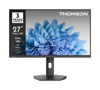 Thomson 27 Pollici (69 cm) Studio Business Monitor Full HD, Frequenza di Aggiornamento 120Hz, HDMI, Supporto VESA 75x75, Nero, M27FB5C15