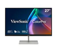 ViewSonic ColorPro VP2766-2K Monitor 27" 2K QHD, convalida Pantone, Delta E<2, 100% sRGB, 90W USB-C, 120Hz, Monitor creativo per progettazione grafica e editing video, ergonomico, TUV Flicker Free