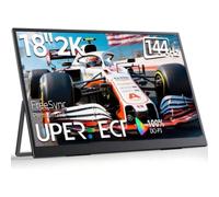Monitor PcComponentes 18" 2K 144Hz IPS Portatile FreeSync Matte USB-C Supporto Integrato