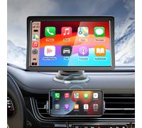 Monitor per auto universale da 7 pollici; CarPlay e Android Auto senza fili integrati; plug and play; monitor per auto; touchscreen; accessori auto da installazione rapida; adatto a tutti i modelli di
