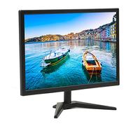 Monitor per Computer da 19 Pollici per Apparecchiature Industriali LCD VGA DC Interfaccia Multimediale HD Display Desktop 1440x900 100-240 V (Spina UE)