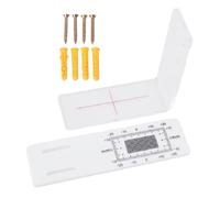 Monitor Per Crepe - Righello A Forma Di L, Misuratore Acrilico | Strumento Di Tracciamento Interno Esterno Per Angoli Di Parete Per L'ispezione Della Struttura 'edificio Ingegneri Edili Architetti