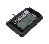 Monitor per cyclette, display in plastica, computer fisso per bici con scansione della velocità, calorie, chilometraggio, funzioni di frequenza cardiaca, attrezzatura per il fitness, parte di ricambio